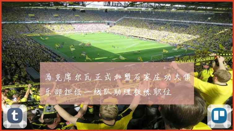 马克席尔瓦正式加盟石家庄功夫俱乐部担任一线队助理教练职位
